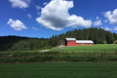 Bauernhof Nähe Oslo Norwegen