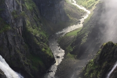 Wasserfall Voringsfossen Norwegen