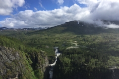 Wasserfall Voringsfossen Norwegen