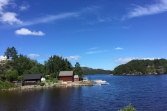 Südlich von Bergen Norwegen