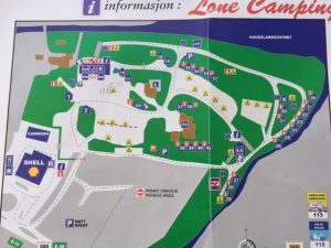 Campingplatz Lageplan Lone Camping Norwegen