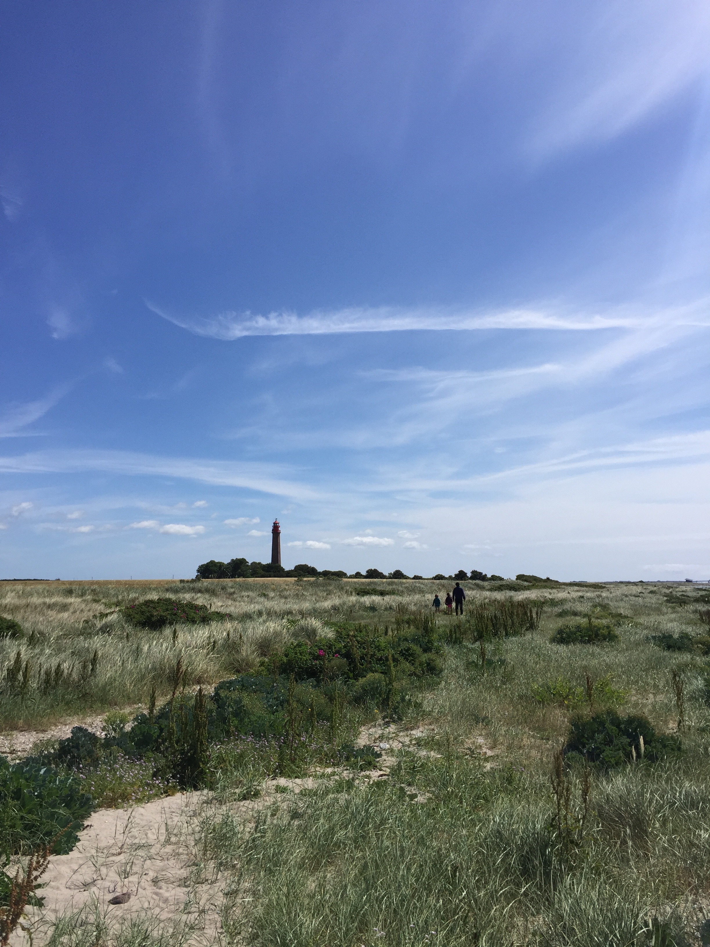 Fehmarn Leuchtturm Pflügger Strand