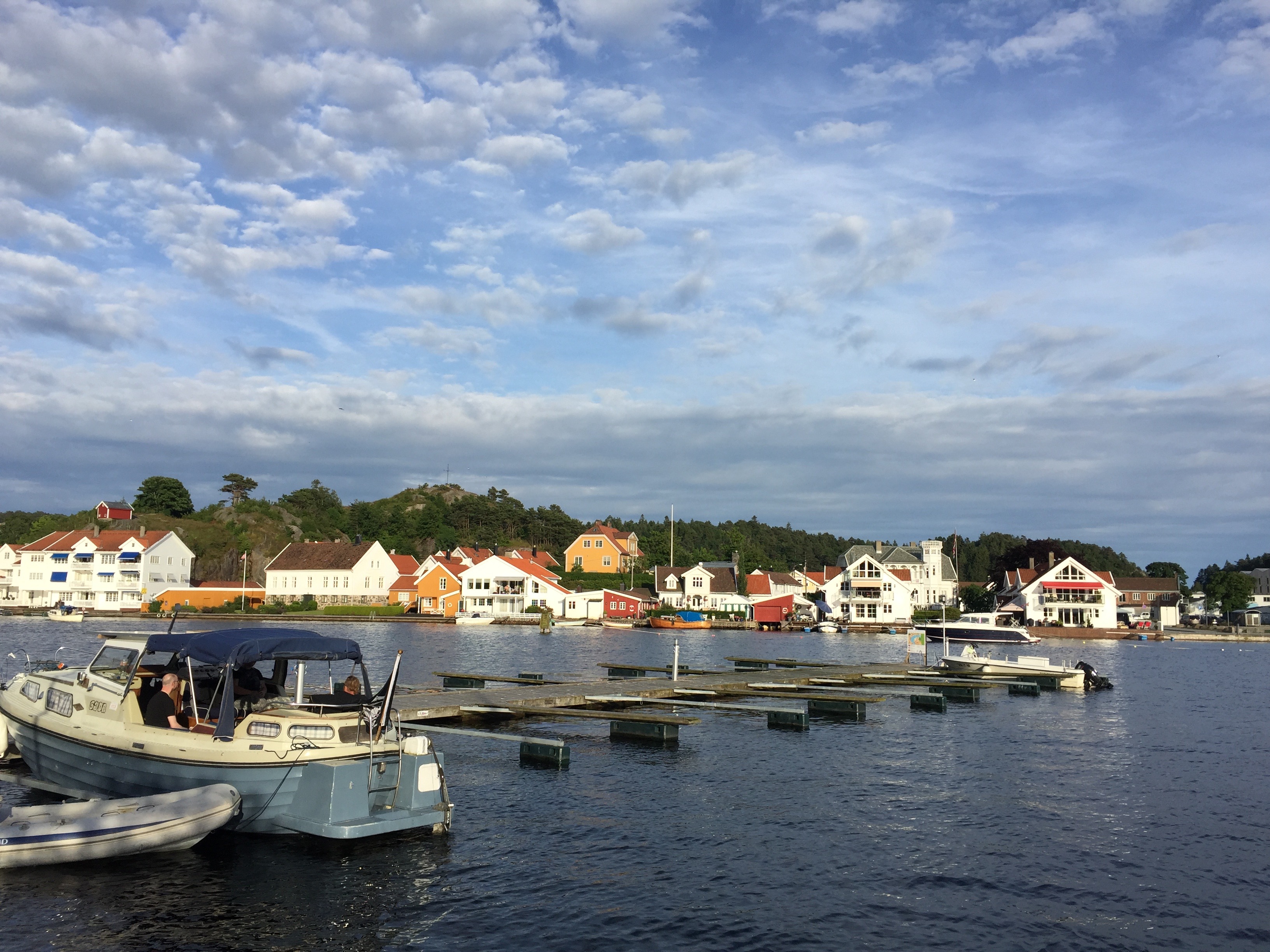 Mandal Hafen Norwegen