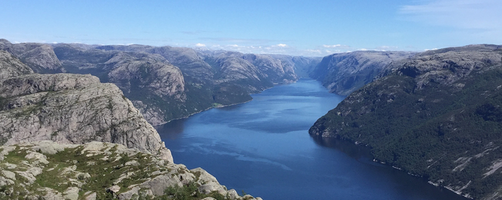 Norwegen Preikestolen